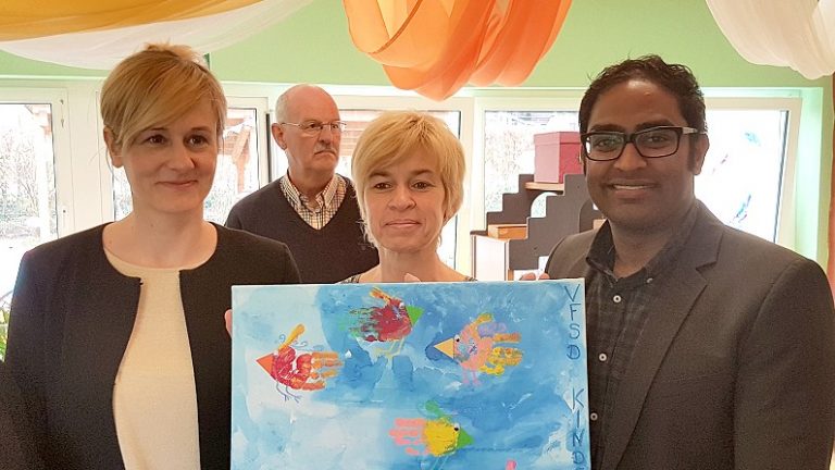 NRW Familienministerin Christina Kampmann zu Besuch in Reichshof