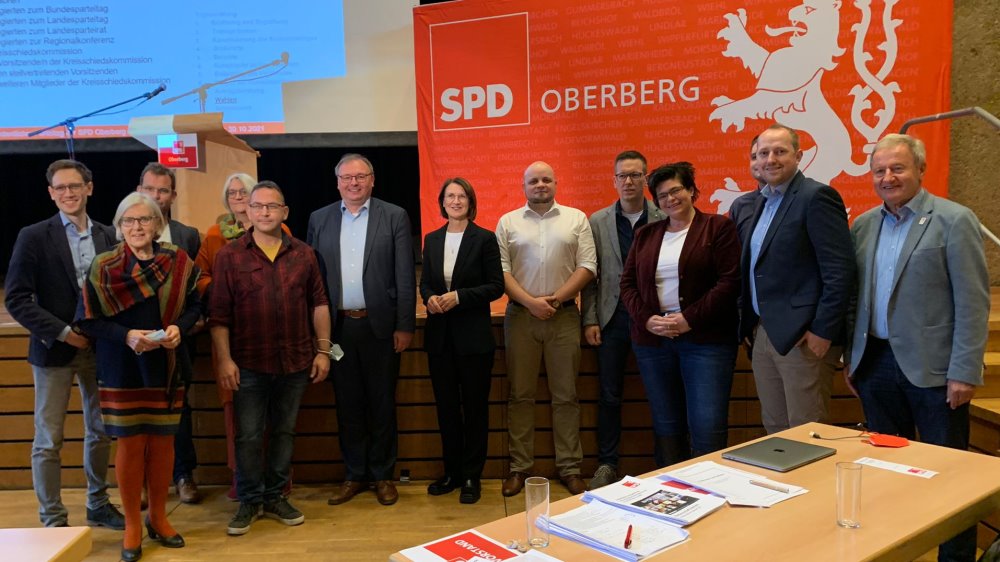 Thorsten Konzelmann als Vorsitzender der SPD Oberberg bestätigt